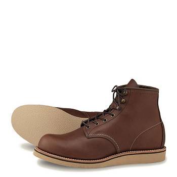 Red Wing Heritage Rover - Bordove 6 Inch Cizmy Panske, RW047SK